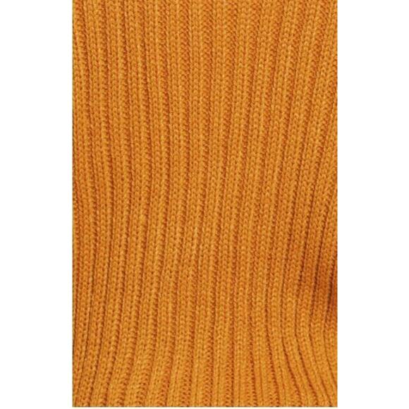 Lulus Women's Rib Knit Crop V-Neck Cardigan in Camel XSmall MSRP $52 - Picture 6 of 6